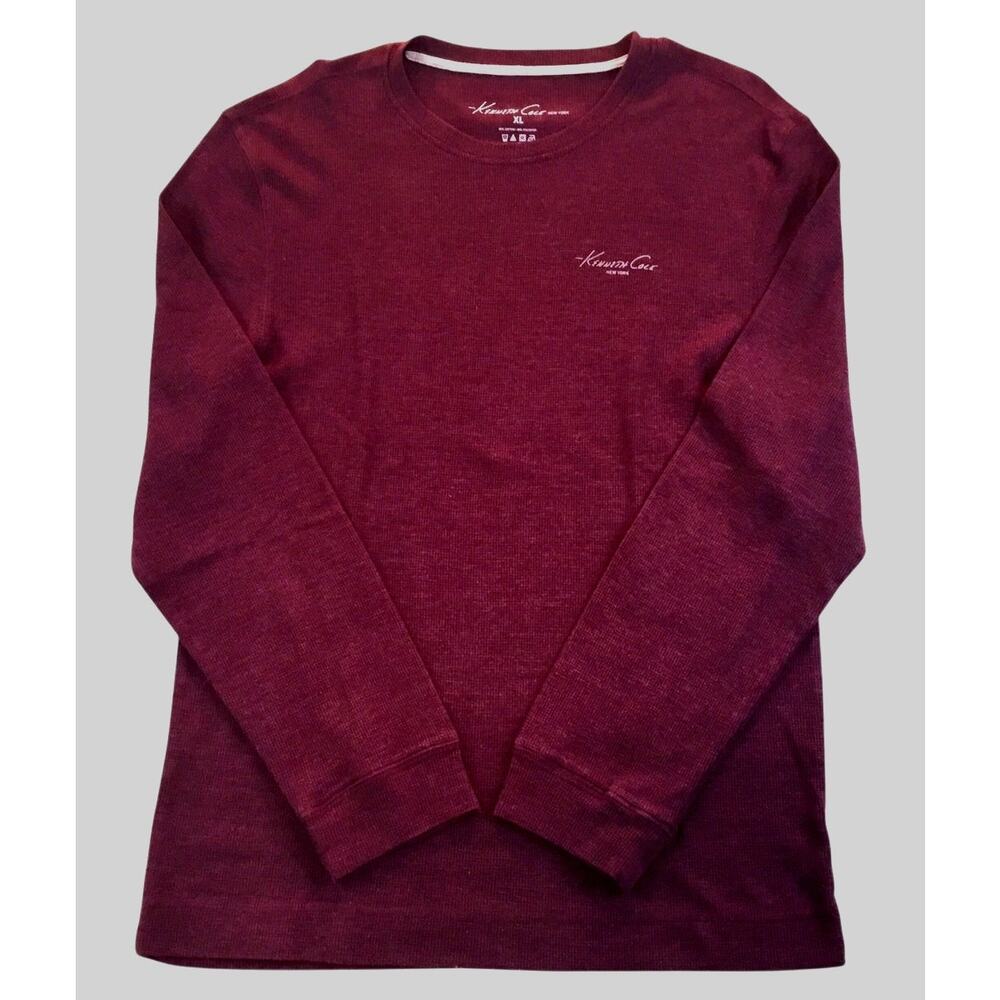 Kenneth Cole NY Knit Shirt Chest Logo Size X-Large